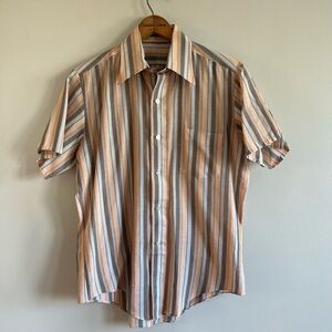 Vintage Striped Button Down